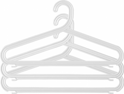 Набор (50) вешалок для одежды в аренду