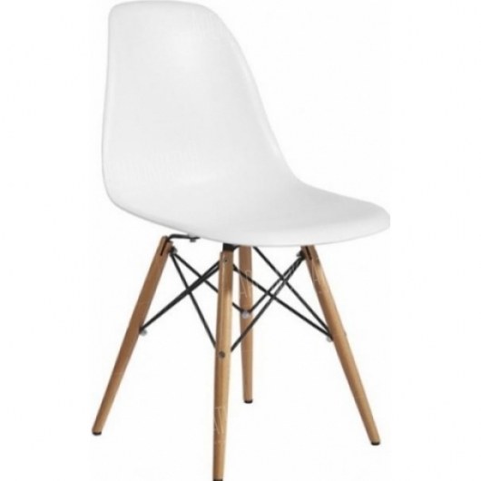 Стул Eames White белого цвета в аренду