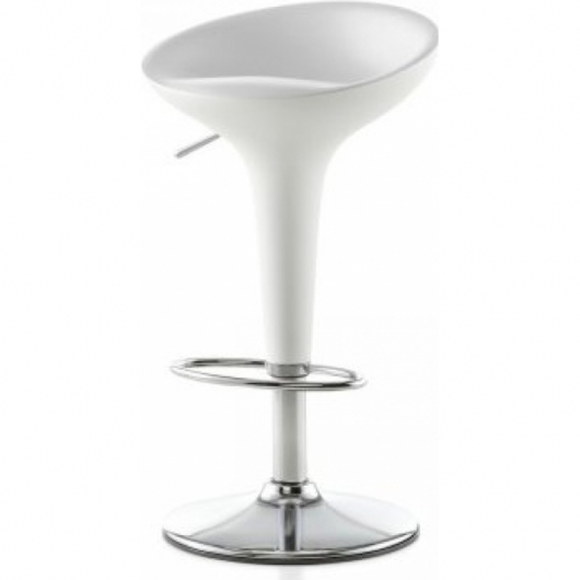 Барный стул Bombo White белого цвета в аренду