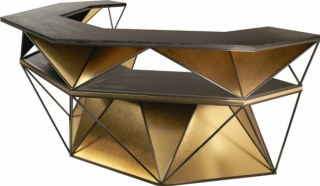 Барная стойка Hexagon Gold в аренду